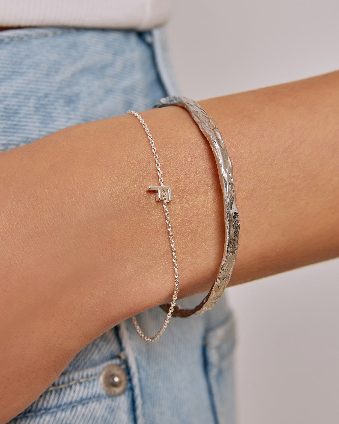 Say My Name Bracelet - Silver