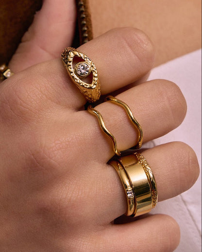 Karma Gold Ring