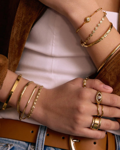 Danica Gold Ring Stack
