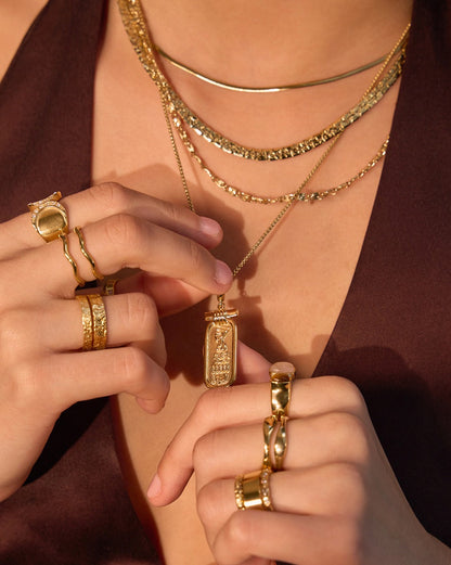 Pharaoh Gold Necklace