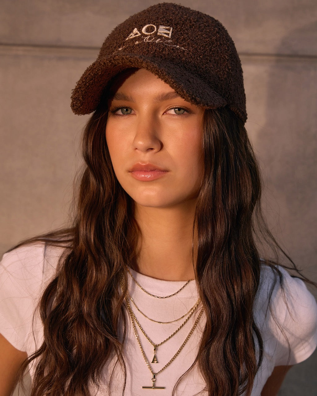 Arms Of Eve Boucle Cap - Chocolate