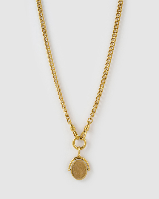 Sabine Spinner Charm Necklace