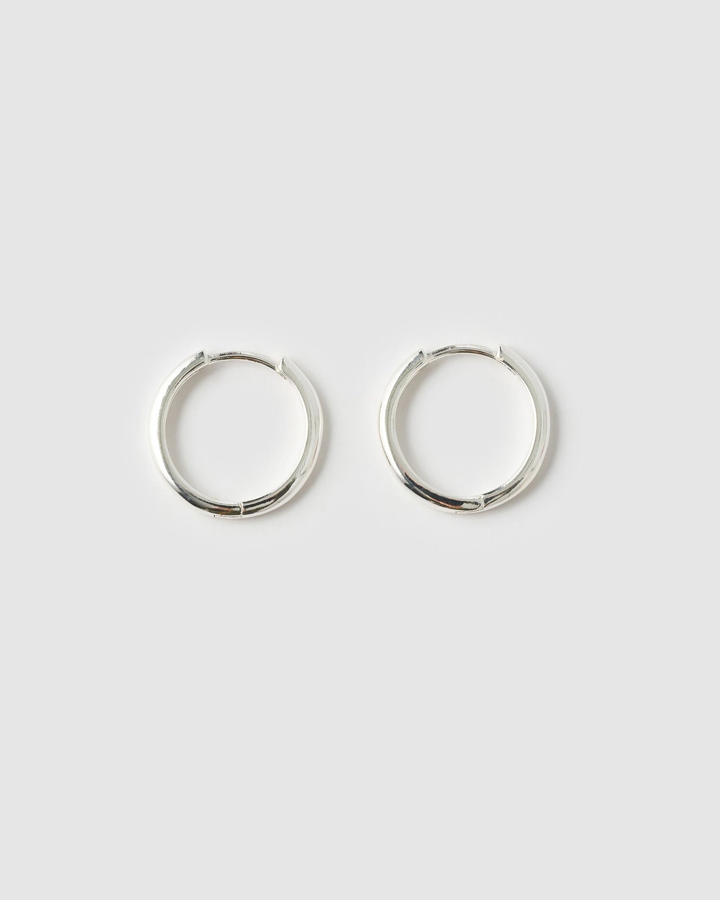 Circle Earring Stack - Silver