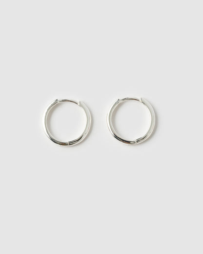 Circle Earring Stack - Silver