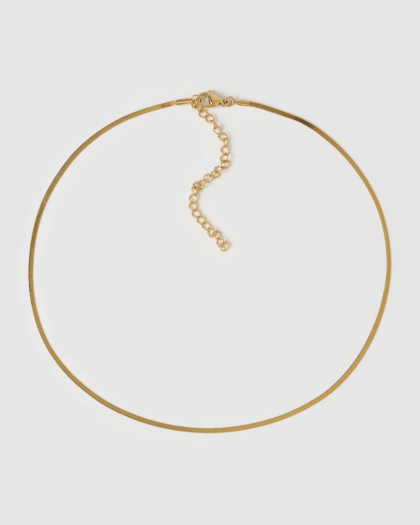 Shayla Gold Snake Chain Necklace