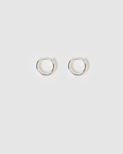 Circle Earring Stack - Silver