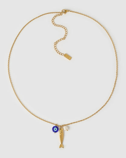 Sirena Charm Necklace