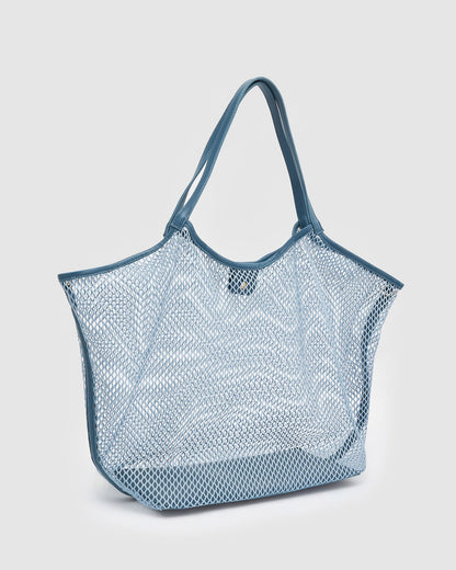 Sloane Beach Bag - Bluebell