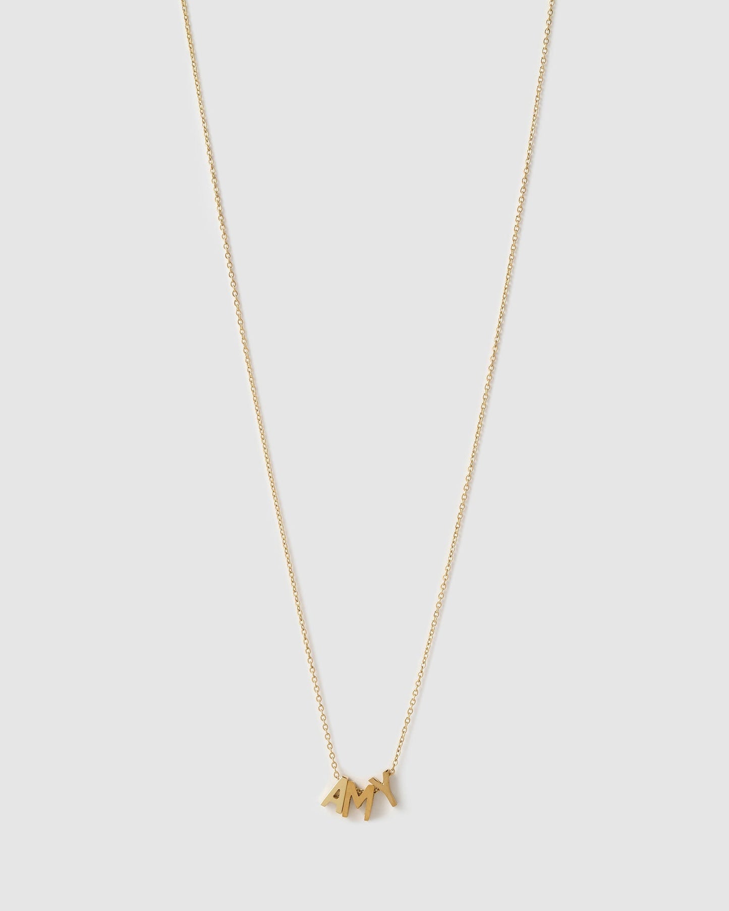 Say My Name Charm Necklace