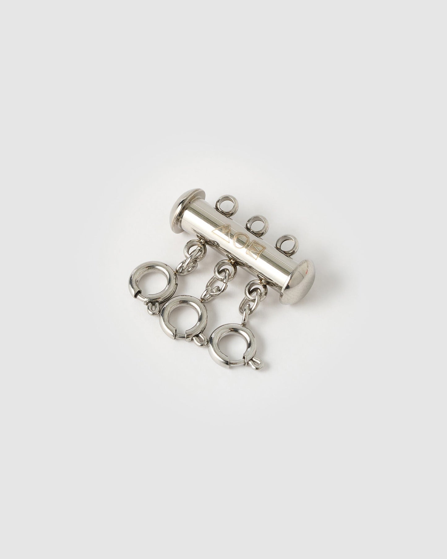 Necklace Stacking Clasp - Silver
