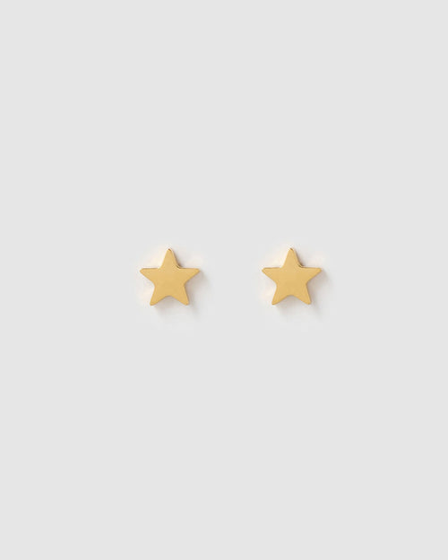 Stardust Gold Stud Earrings