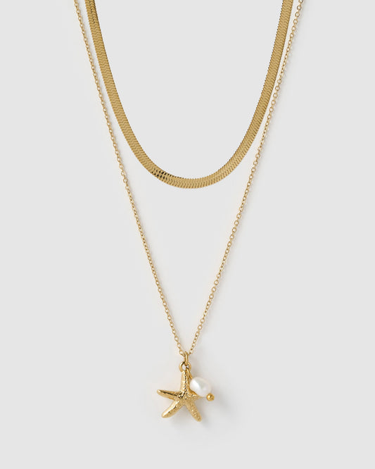 Star Girl Necklace Stack
