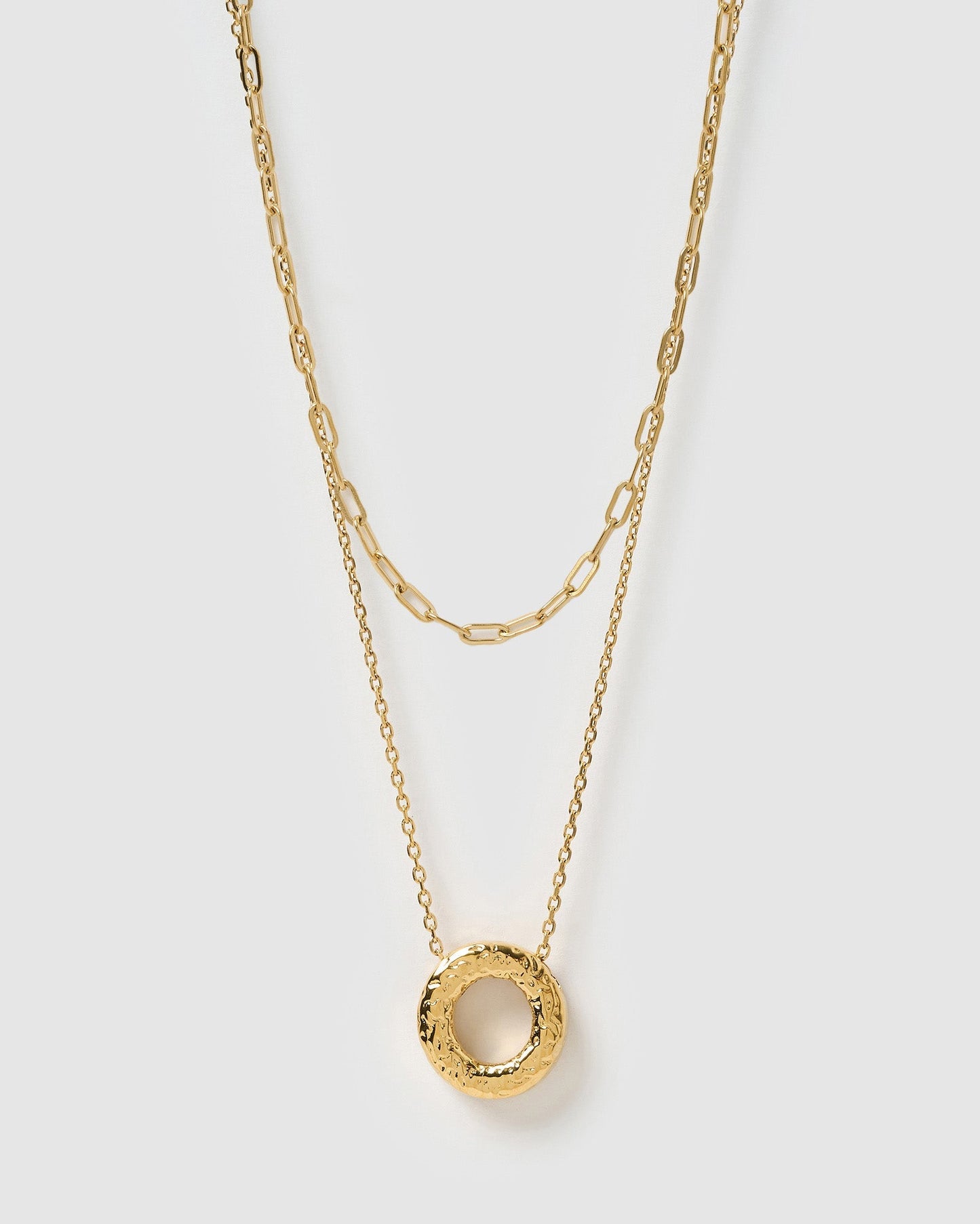 Statement Letter Necklace Stack