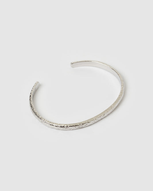 Stevie Silver Cuff Bracelet