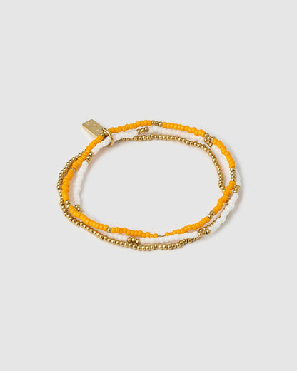 Sunny Bracelet Set - Passionfruit
