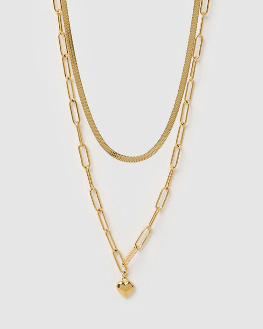 Sweetie Necklace Stack - Gold
