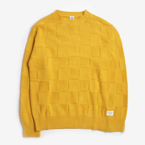 Service Works Check Knit Crewneck