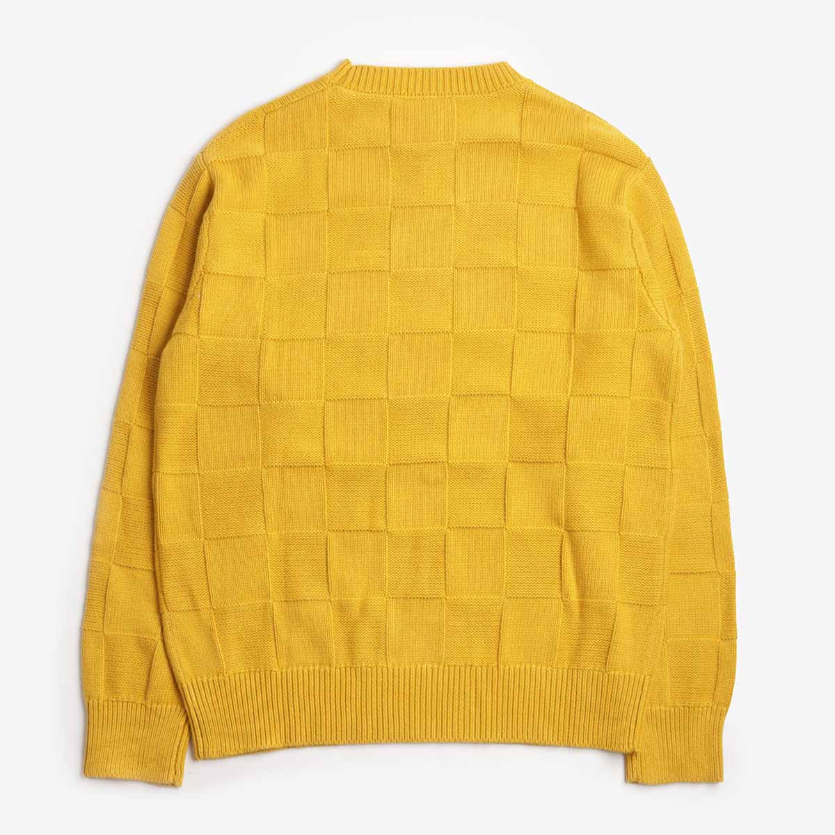 Service Works Check Knit Crewneck