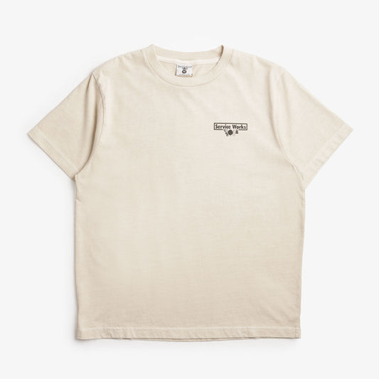 Service Works Pigment Dyed Trademark T-Shirt