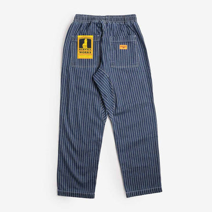 Sevice Works Pinstripe Denim Chef Pants