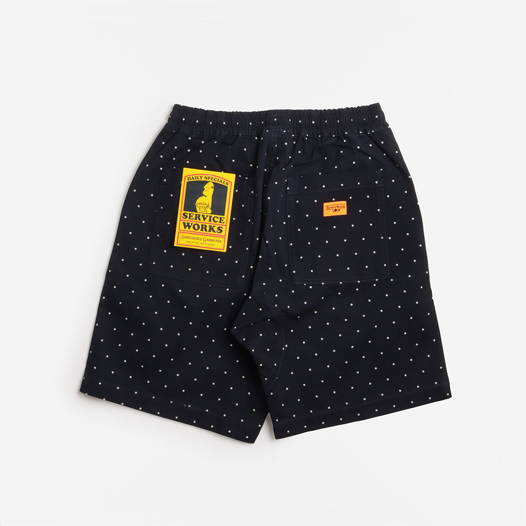 Service Works Polka Dot Chef Shorts