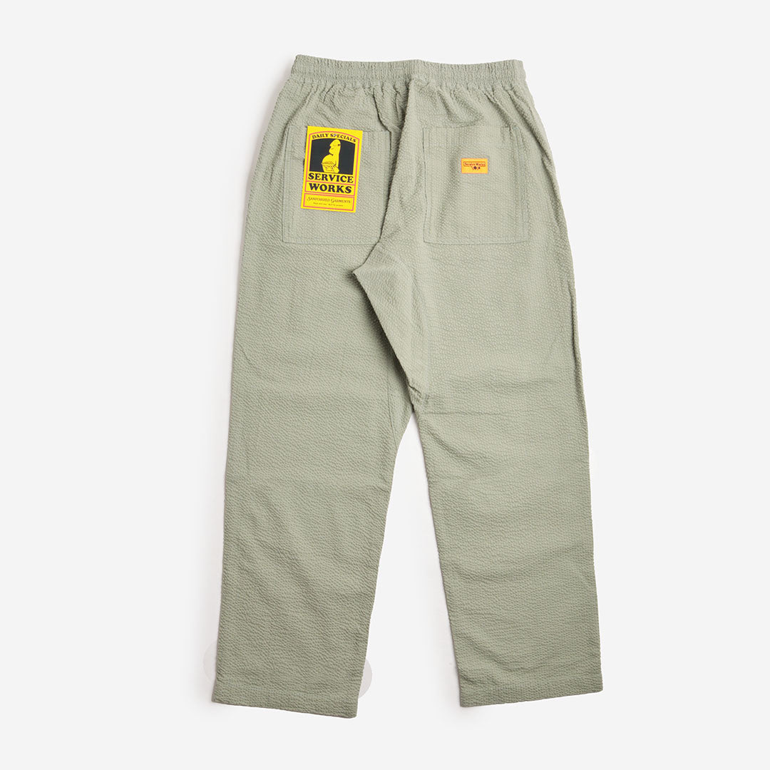 Service Works Seersucker Chef Pants