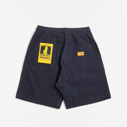Service Works Seersucker Chef Shorts