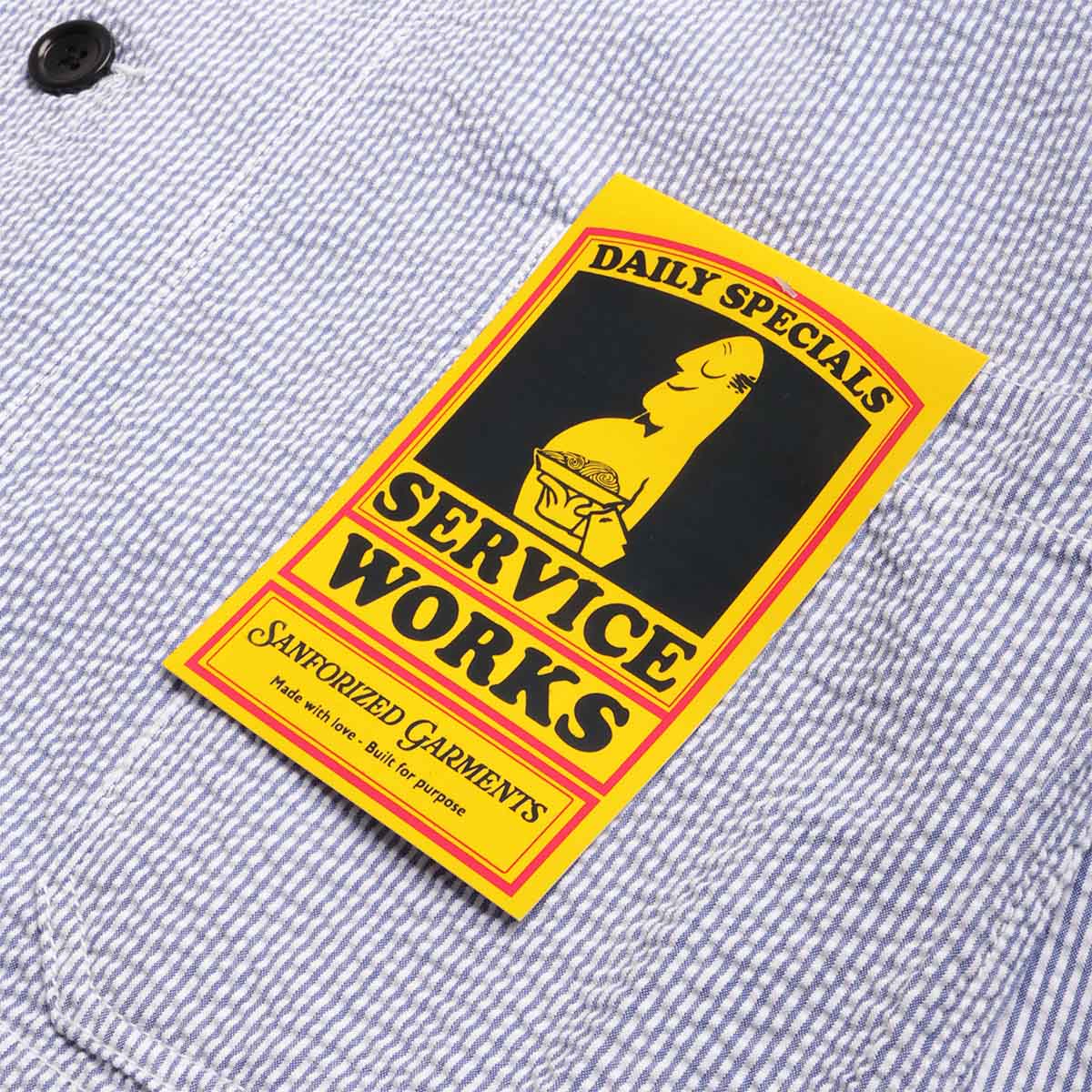 Service Works Seersucker Server Suit Jacket