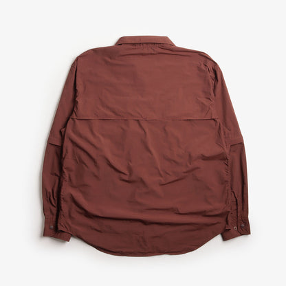 Snow Peak Garment Dyed Convertible Shirt