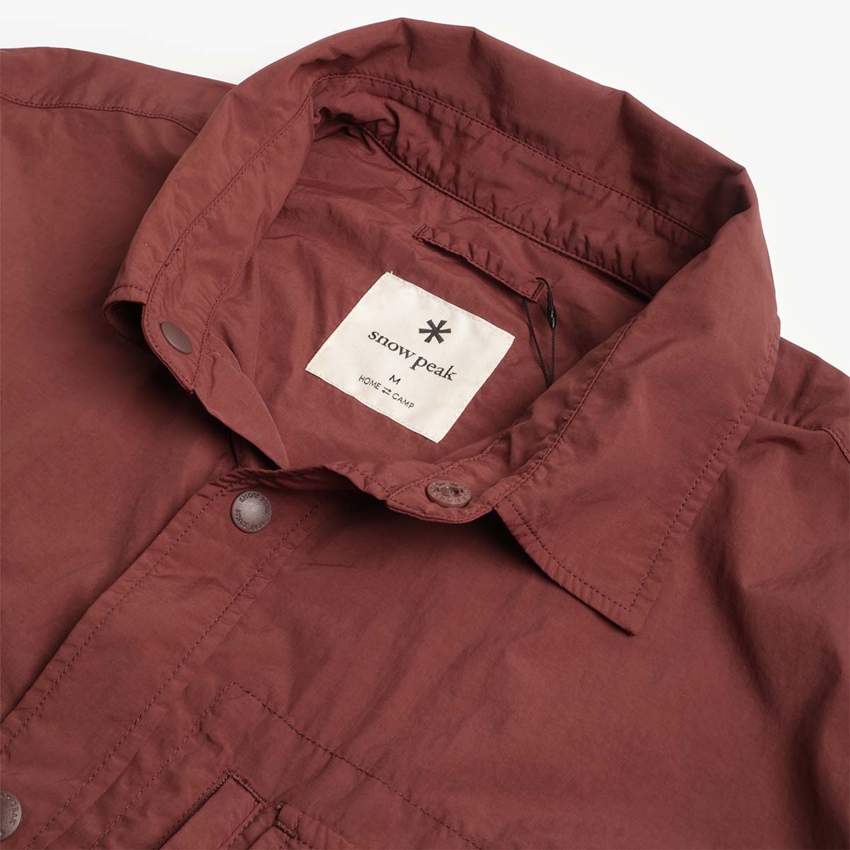 Snow Peak Garment Dyed Convertible Shirt