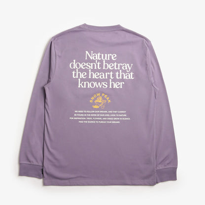 Snow Peak Living With Nature Long Sleeve T-Shirt
