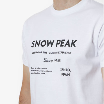 Snow Peak SP Typography T-Shirt