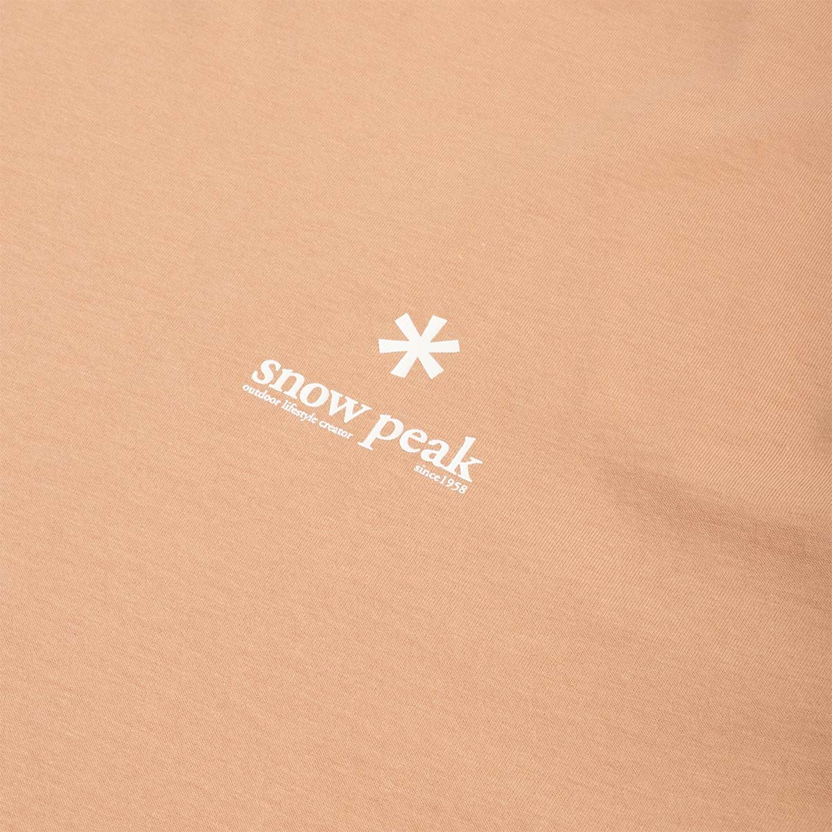Snow Peak Soft Cotton Relaxed Logo T-Shirt