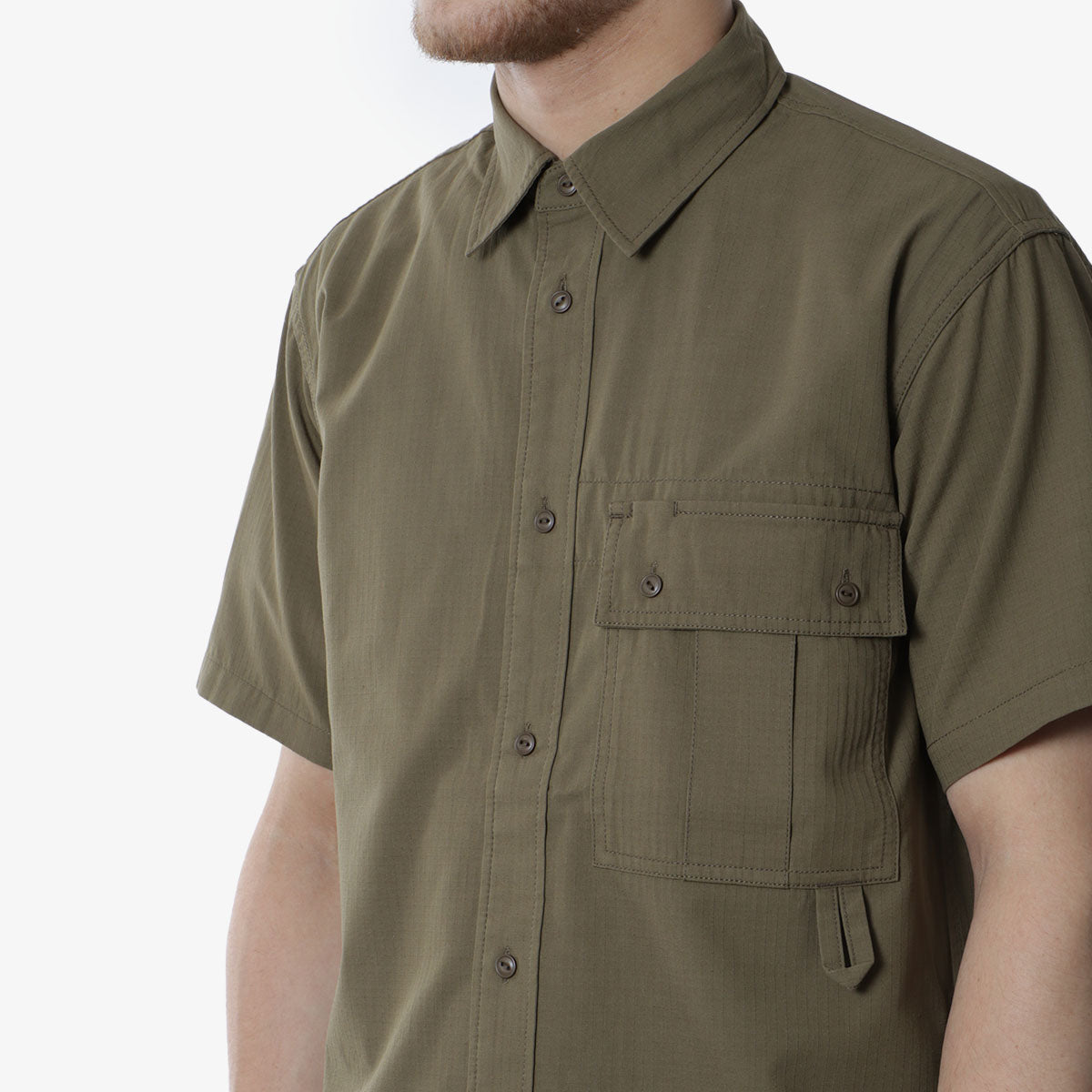 Snow Peak Takibi Light Ripstop Short Sleeve Shirt