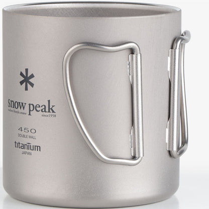 Snow Peak Titanium Double Wall 450 Mug