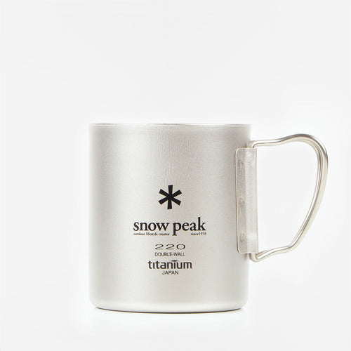 Snow Peak Titanium Double Wall 220 Mug