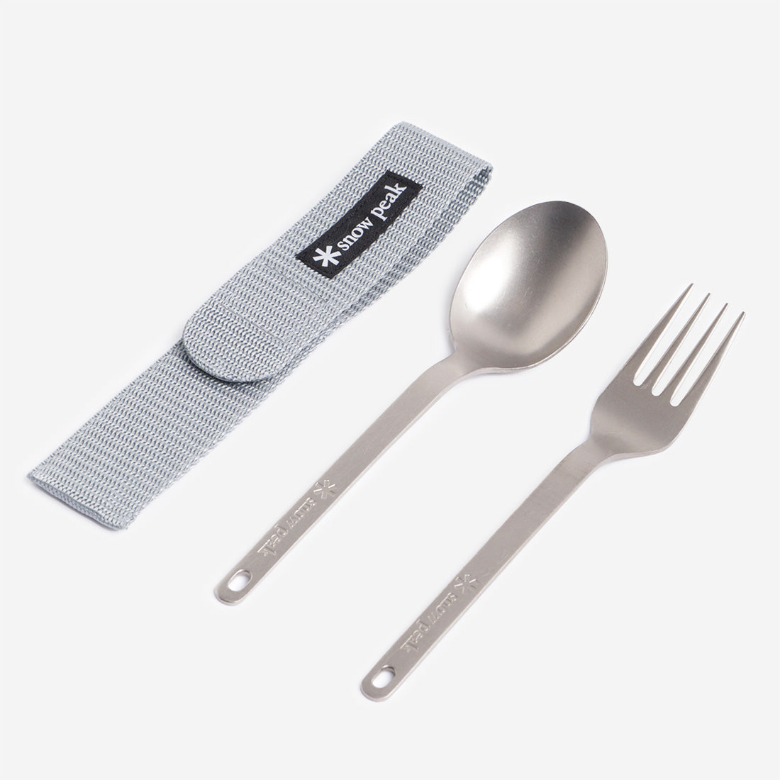 Snow Peak Titanium Fork & Spoon Set