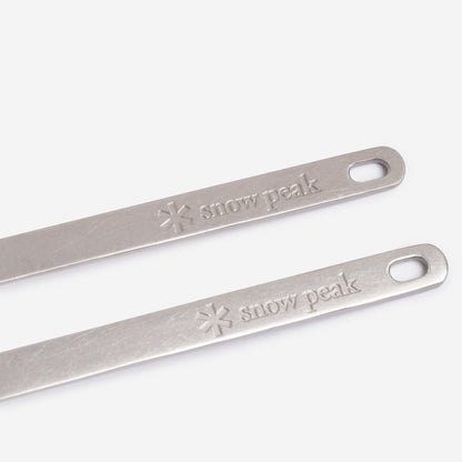 Snow Peak Titanium Fork & Spoon Set