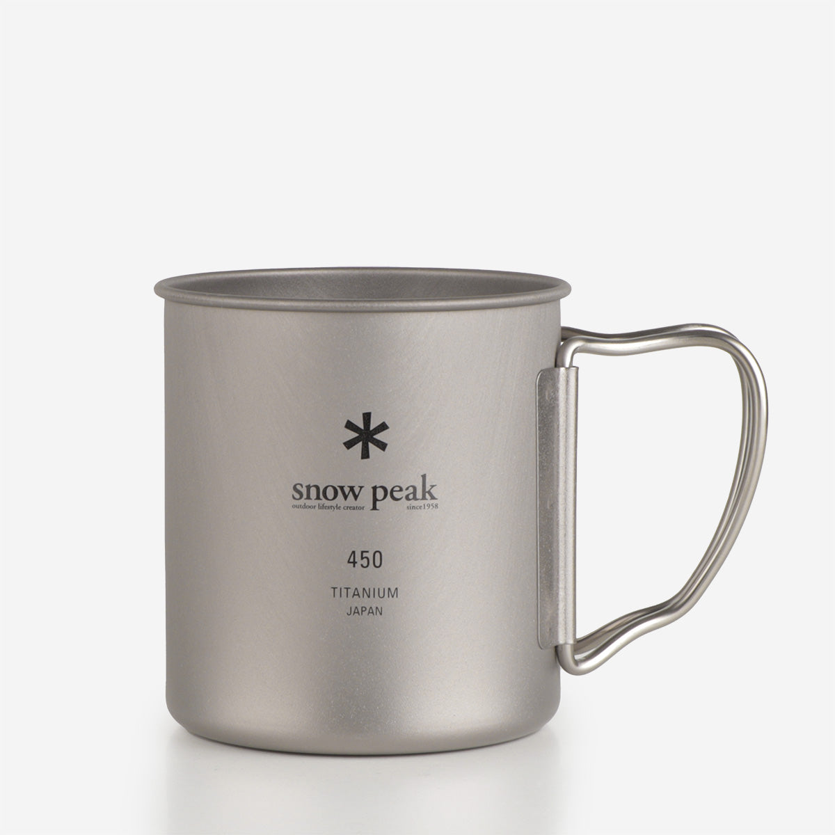 Snow Peak Titanium Single Wall 450 Mug