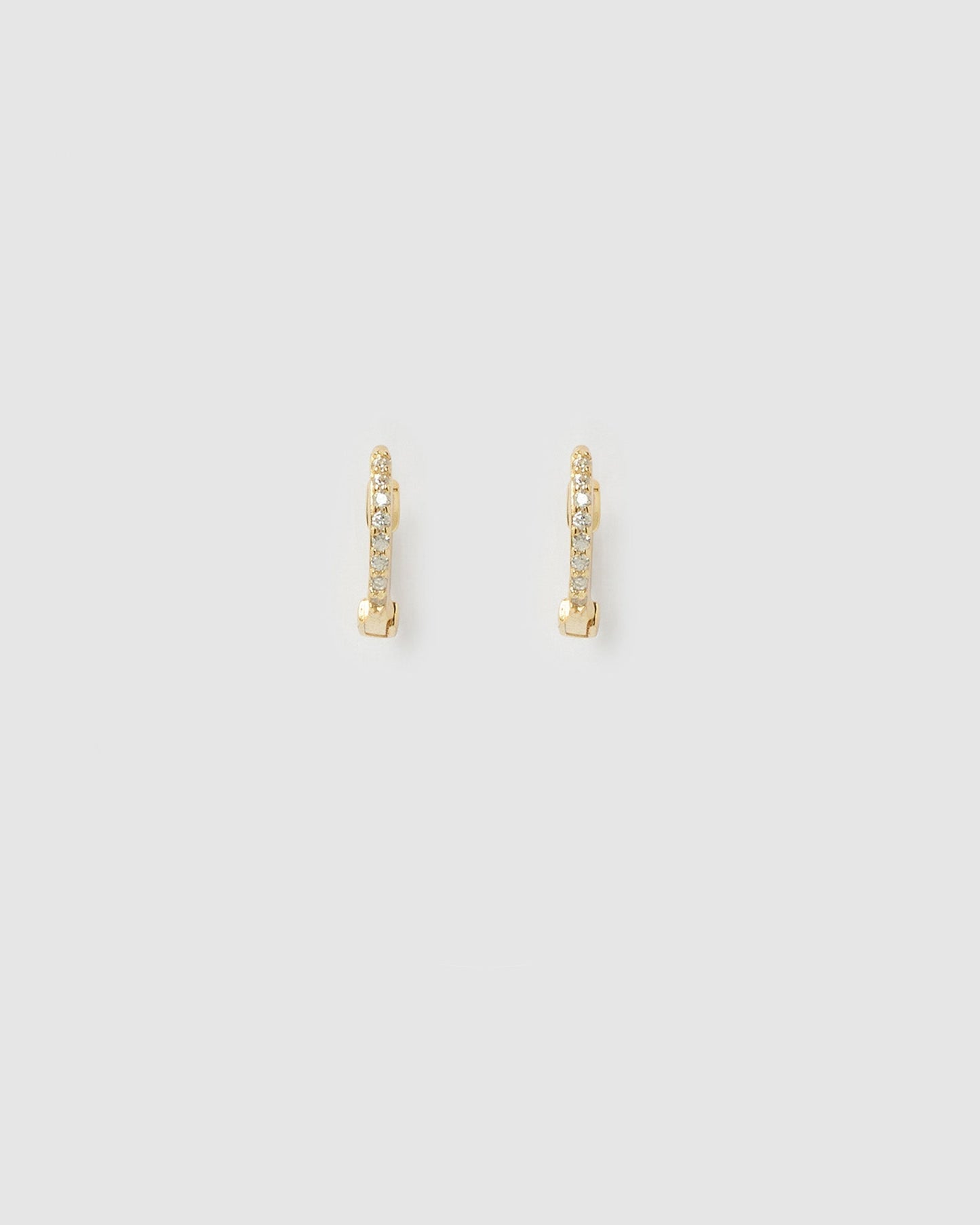 Glitter Earring Stack - Stone