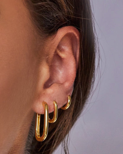 Loop Earring Stack - Gold