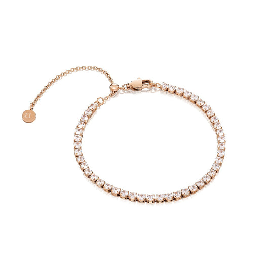 Tennis Bracelet - Rose Gold