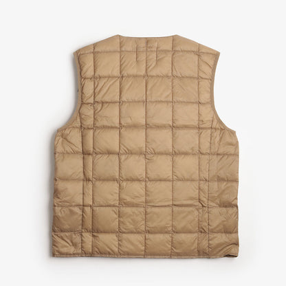 Taion Crew Neck Button Down Vest