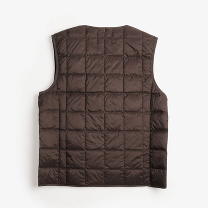 Taion Crew Neck Button Down Vest
