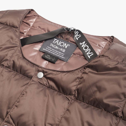 Taion Crew Neck Button Down Vest