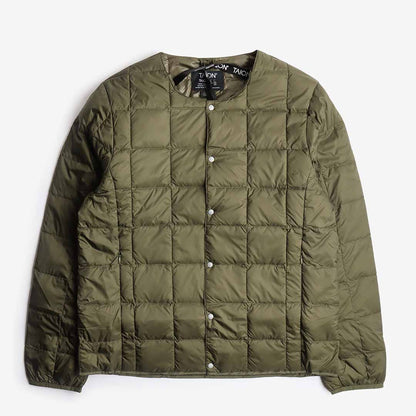 Taion Crew Neck Button Down Jacket