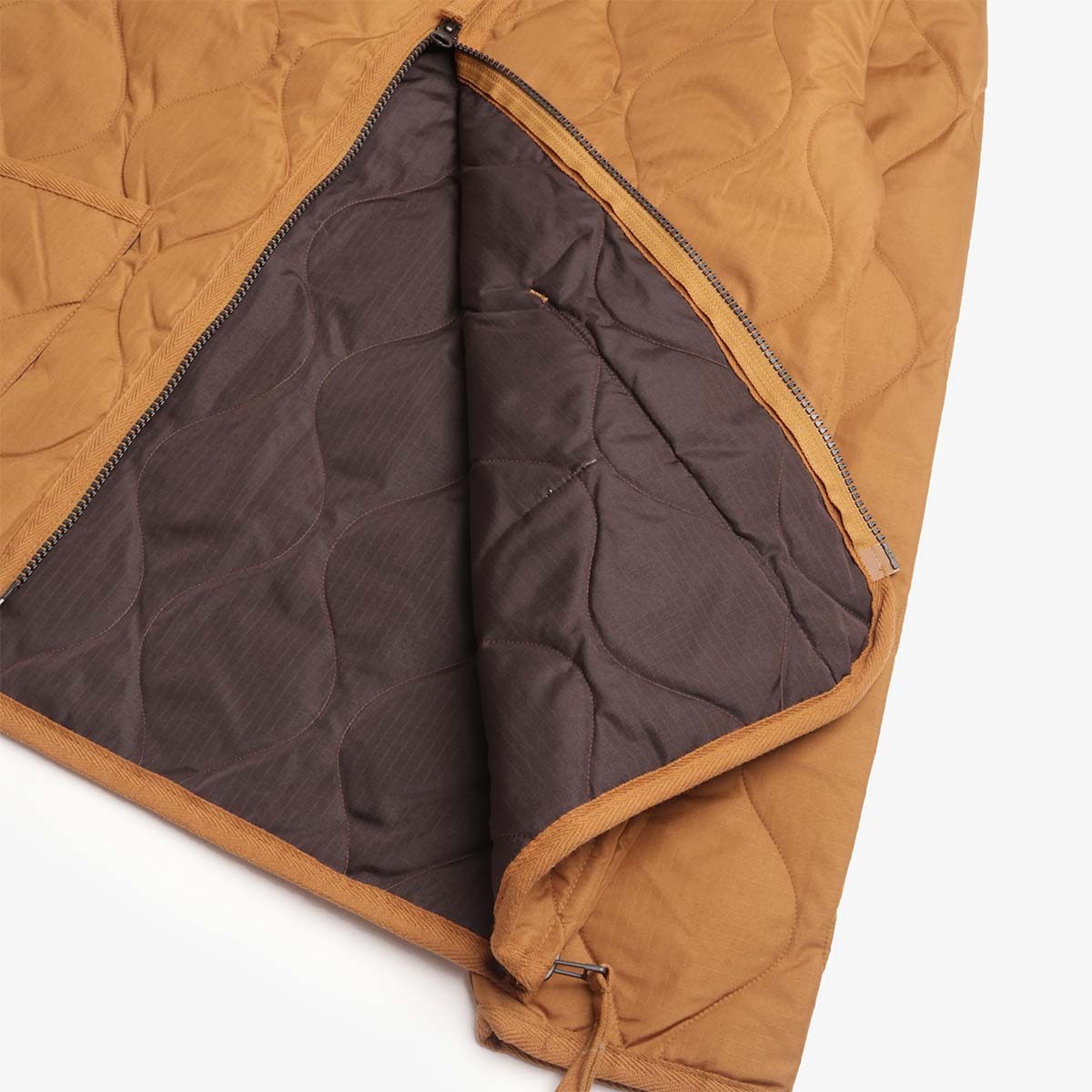 Taion Military Zip V Neck Down Jacket