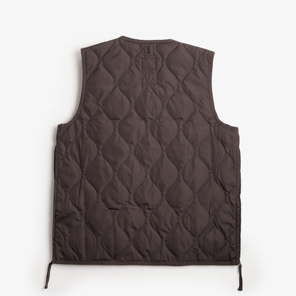 Taion Military Zip V Neck Down Vest