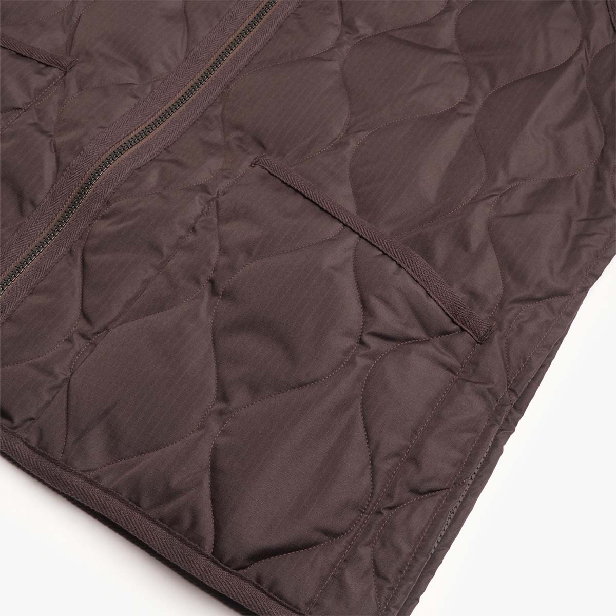 Taion Military Zip V Neck Down Vest