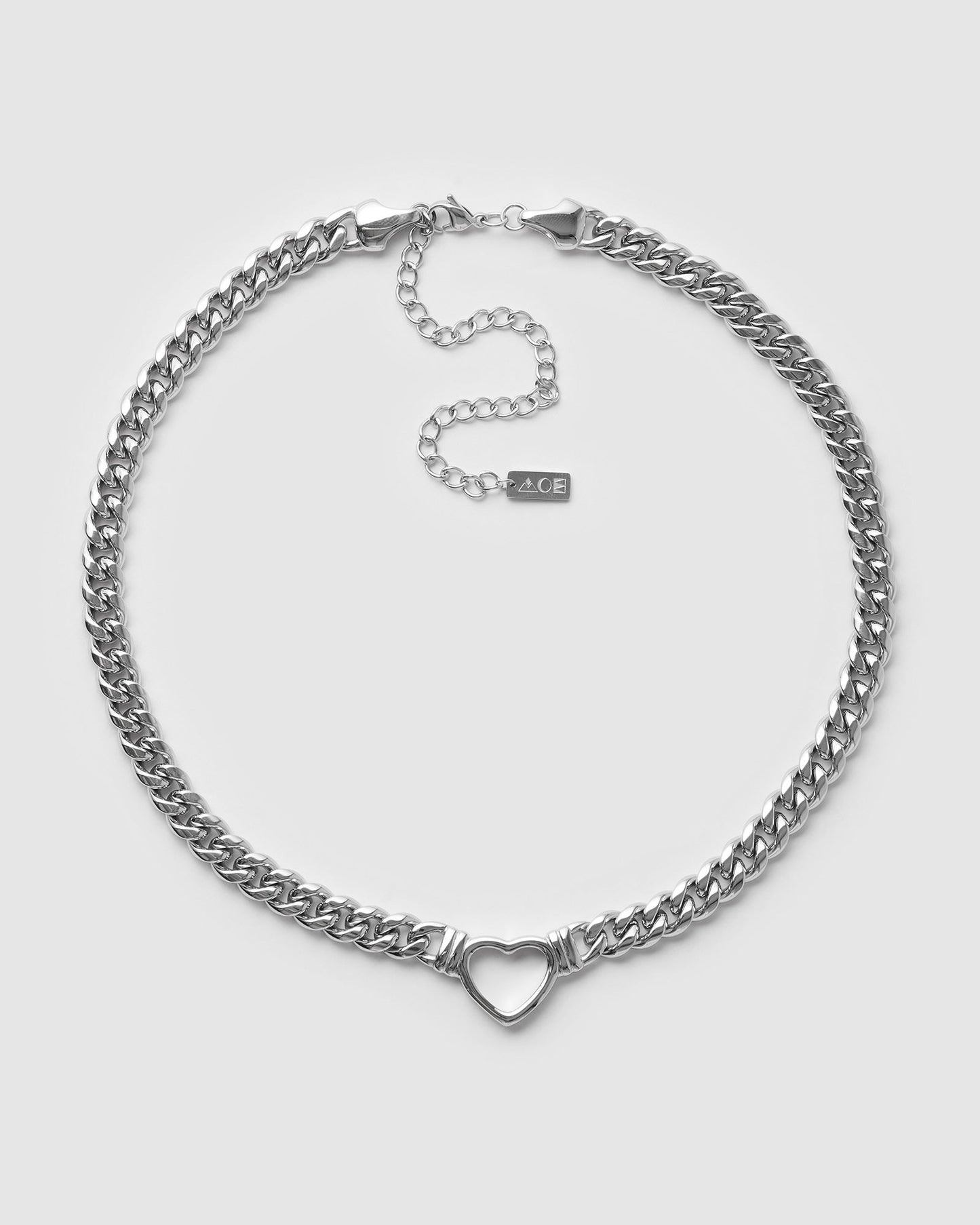 Valentine Necklace - Silver